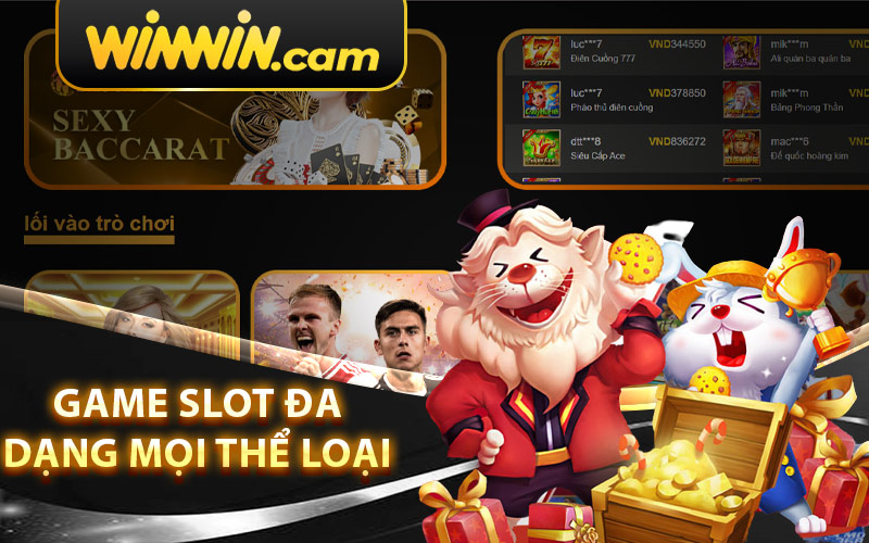 Game Slot Đa Dạng Mọi Thể Loại