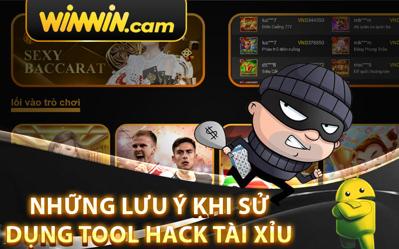 Những lưu ý khi sử dụng Tool Hack Tài Xỉu