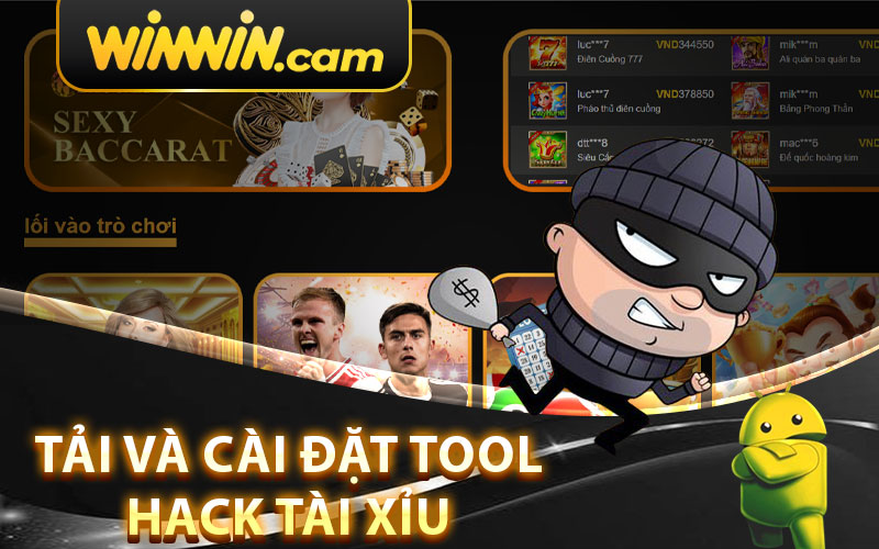 tải và cài đặt Tool Hack Tài Xỉu